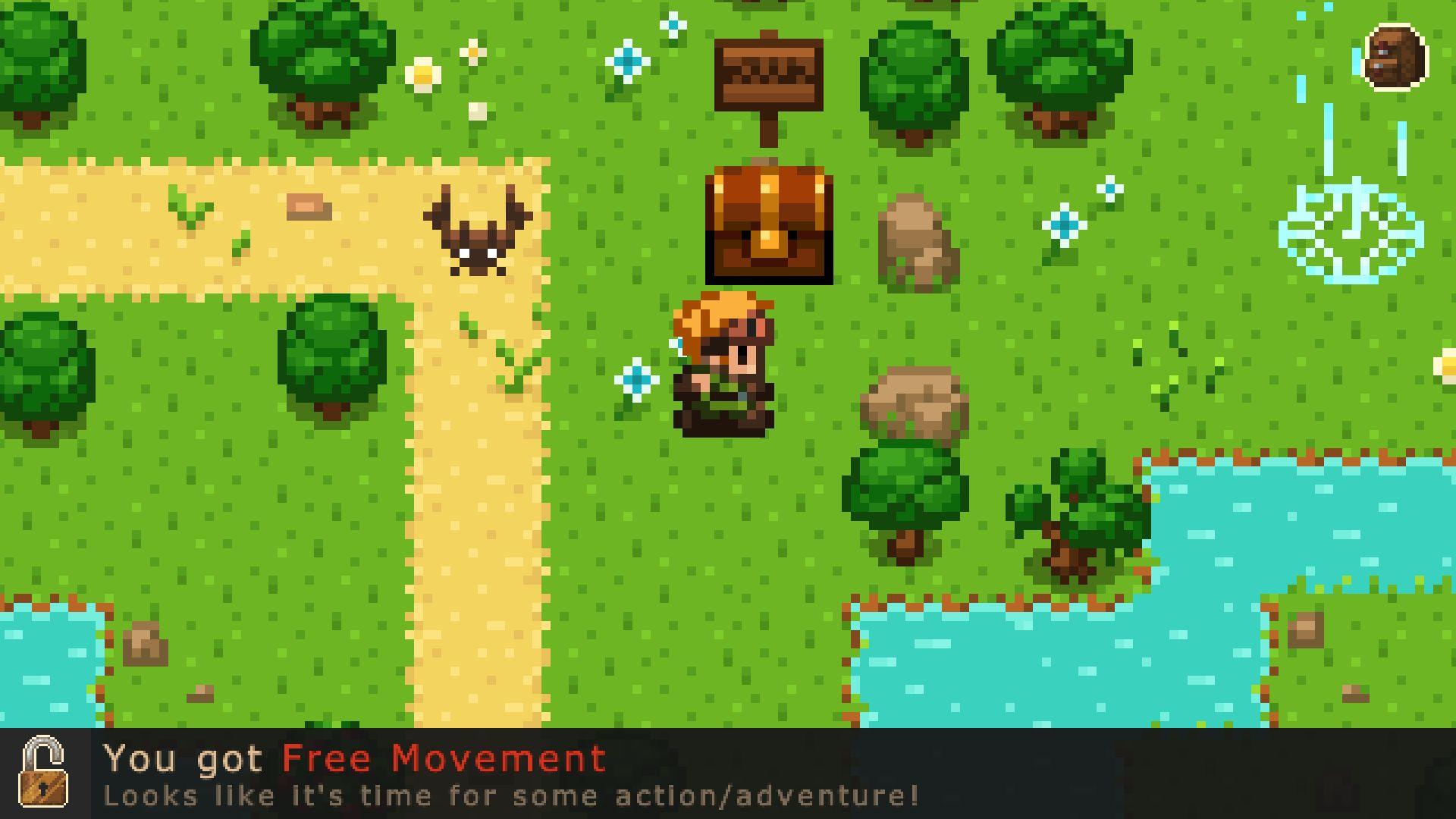 Evoland Game Screenshot