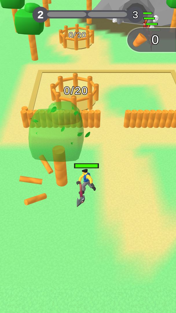 Screenshot of Lumbercraft