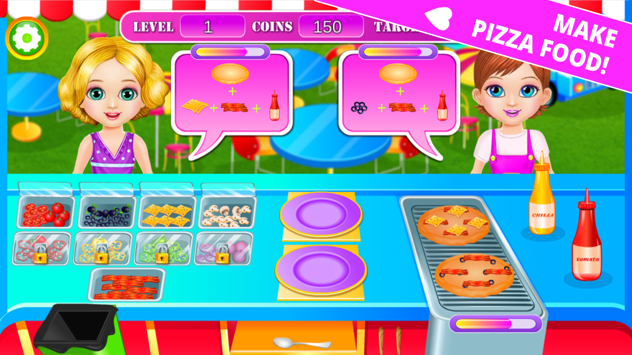 Street Food Kitchen Chef - Coo Game Screenshot