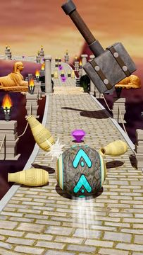 Speed Rolling Sky Ball 3D Game Screenshot