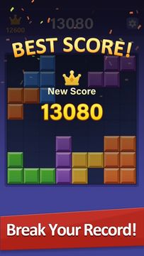 Скриншот игры Color Block Puzzle!