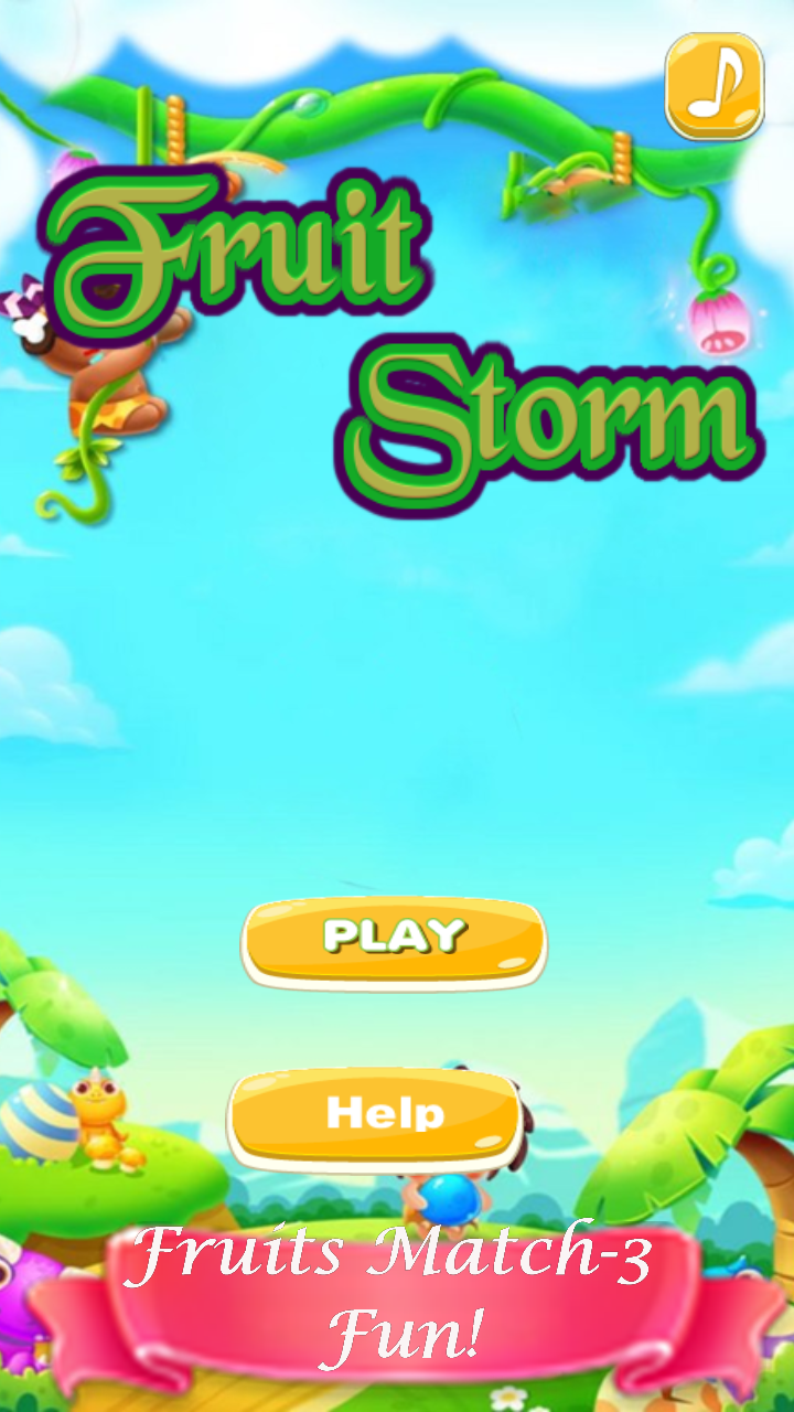 Screenshot of Fruit Storm