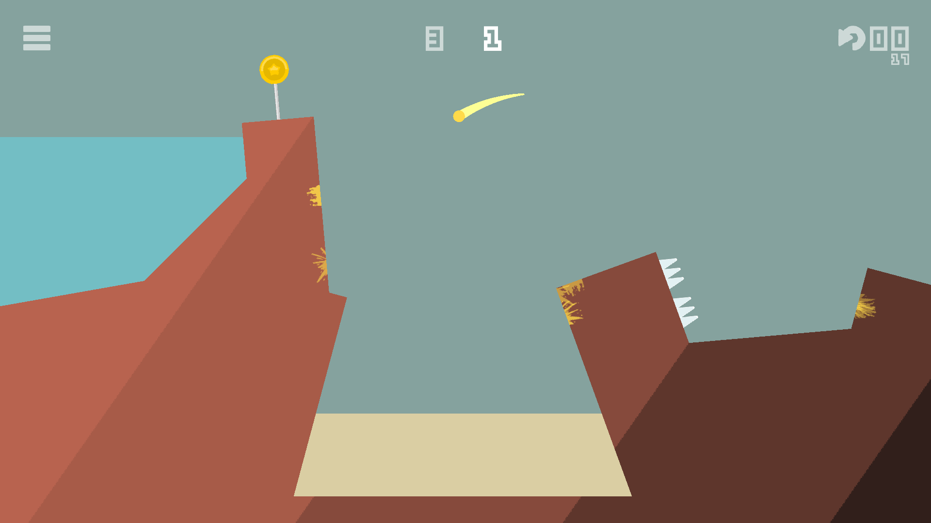 Not Golf Game Screenshot