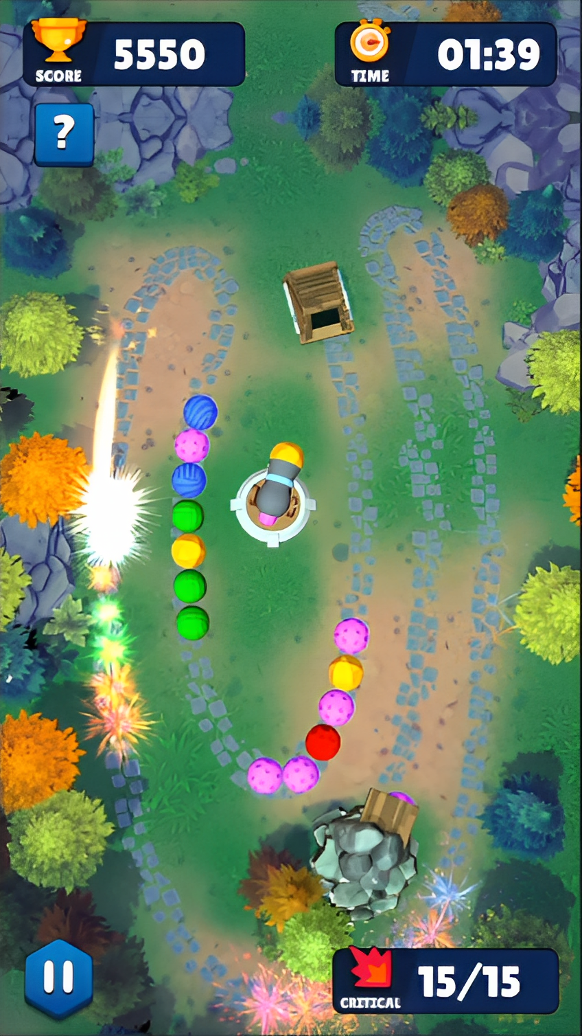 Скриншот игры Zumaster - Puzzle Game