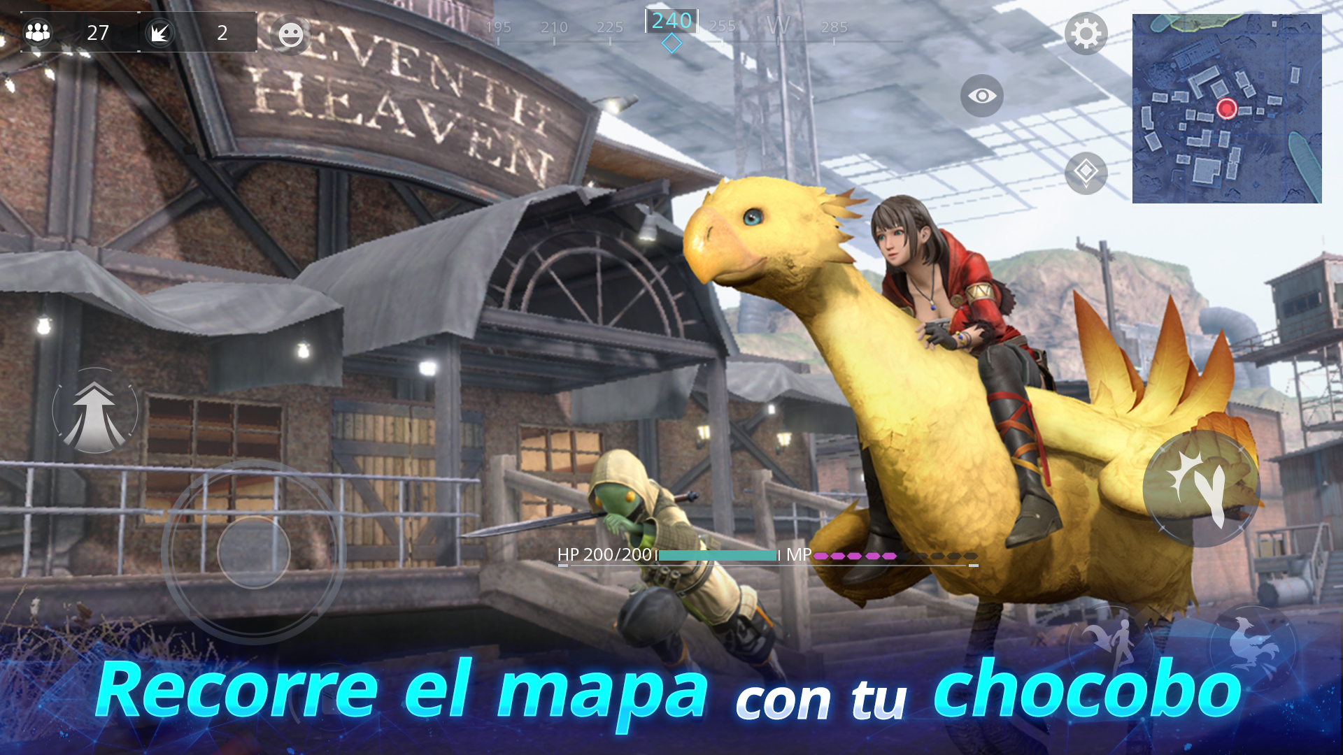 Captura de Pantalla del Juego FFVII The First Soldier