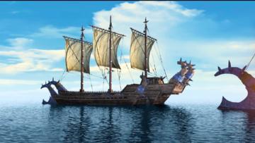 Banner of Dragon Sails: Ship Battle 