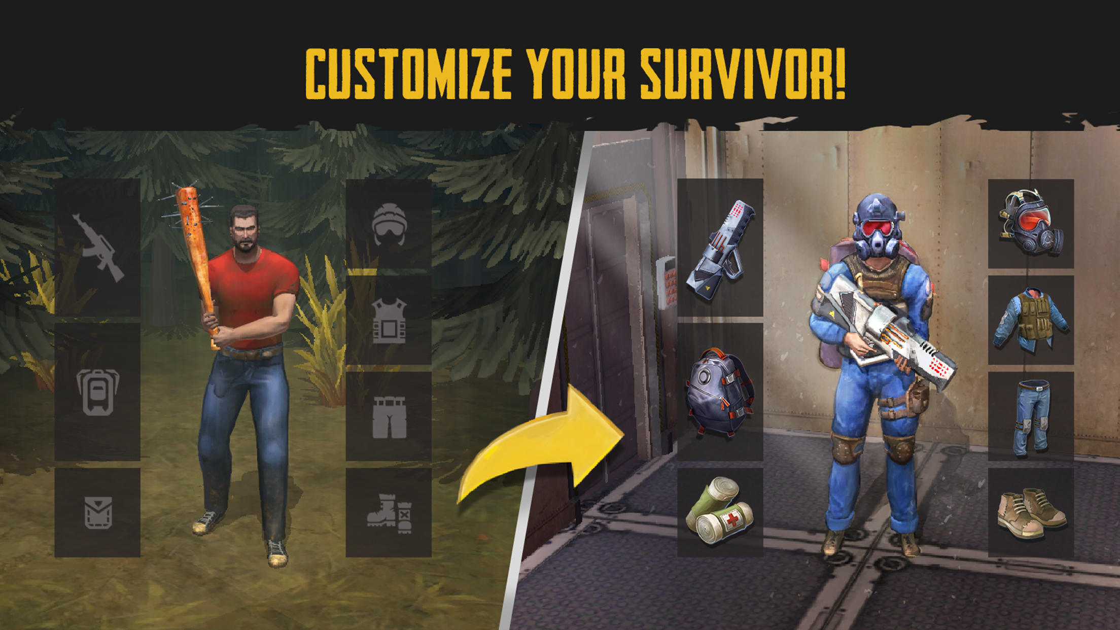 Live or Die: Zombie Survival Game Screenshot