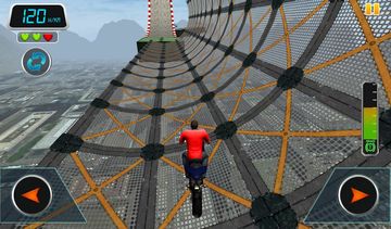 Impossible Track : Sky Bike Stunts 3D Game Screenshot