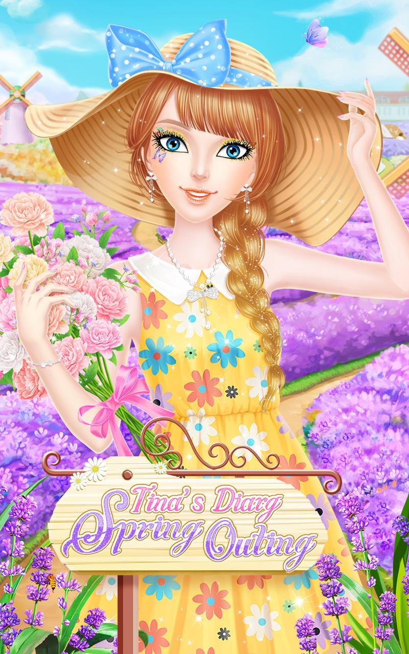 Tina's Diary - Spring Outing Game Screenshot