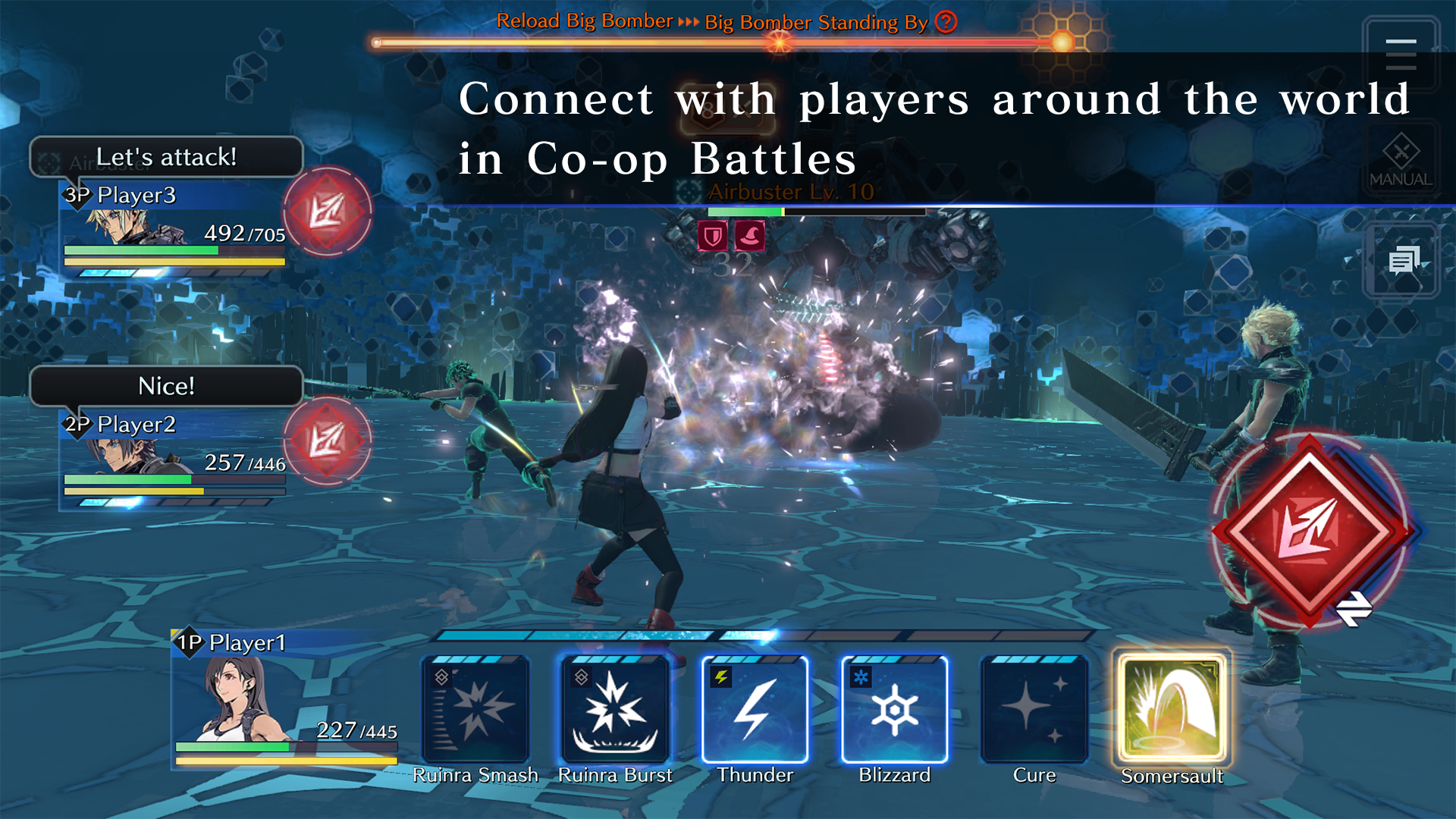 FINAL FANTASY VII EVER CRISIS Game Screenshot