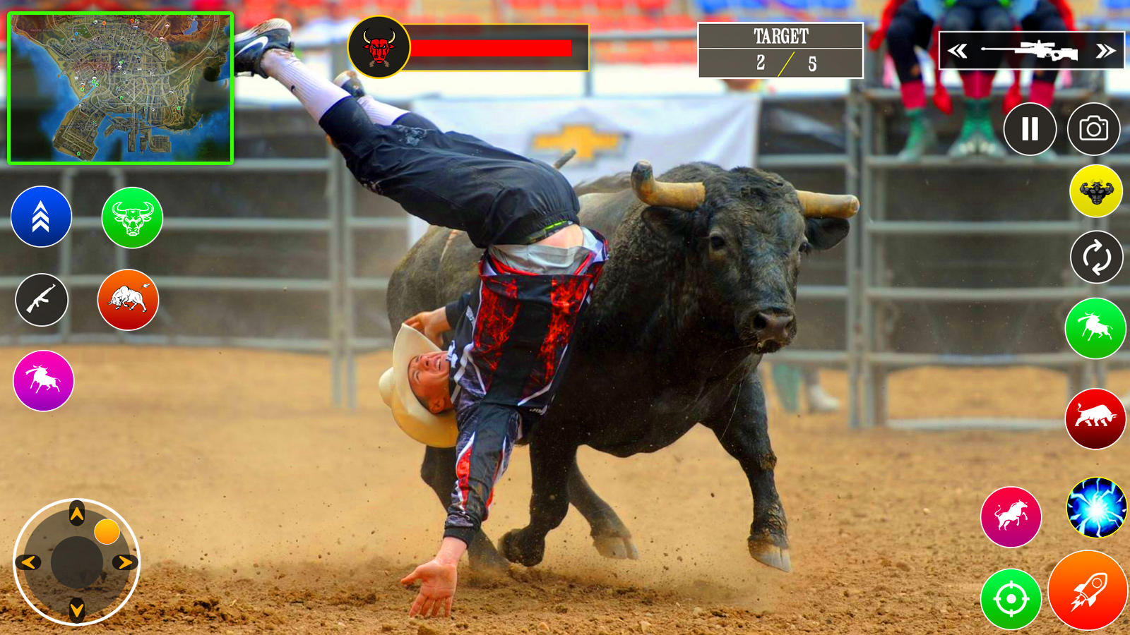 Bull Fighting Games-Bull Games Game Screenshot