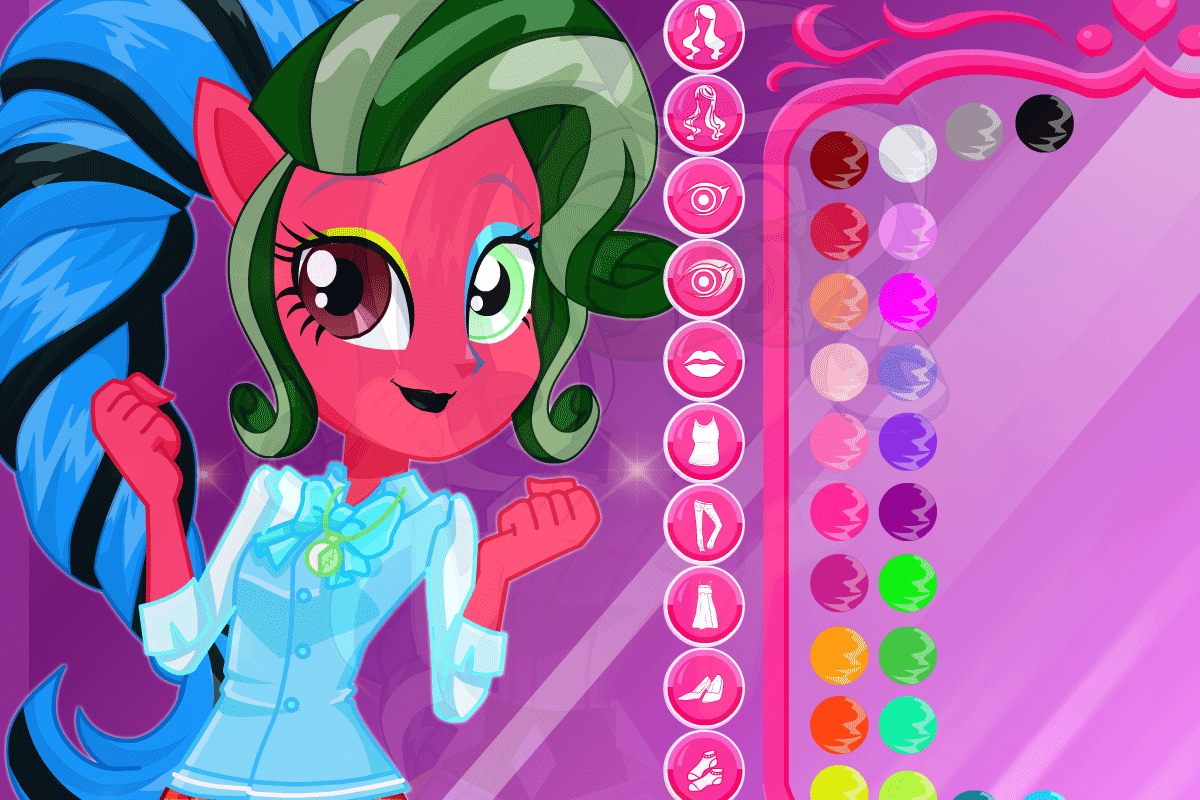 Dressup Rarity Game Screenshot