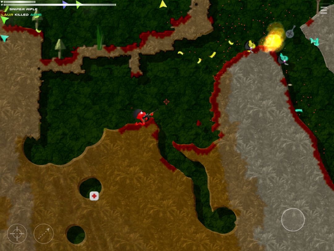 Screenshot of Annelids: Online battle