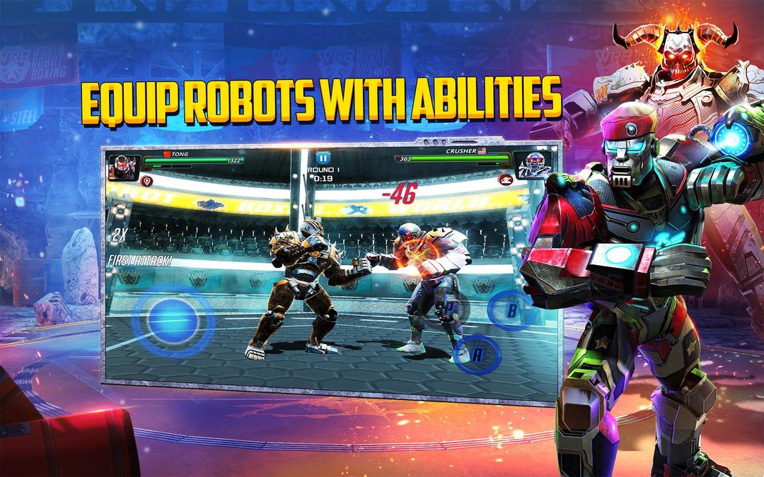 Screenshot of World Robot Boxing 2