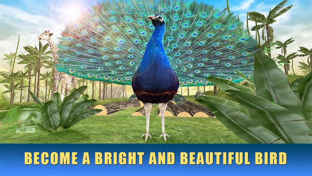 Screenshot of Peacock Simulator 3D