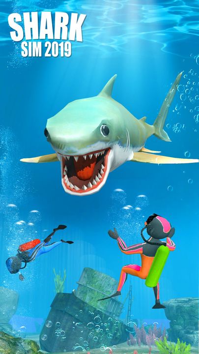 Screenshot 1 of Shark Attack Wild Simulator 2019 1.3