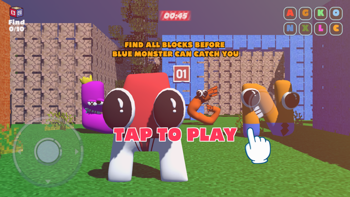 Alphabet Survival Escape Game Game Screenshot