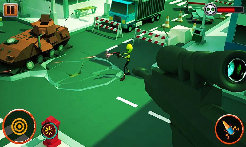 Frontline Alien Shooter : Free FPS Game Game Screenshot