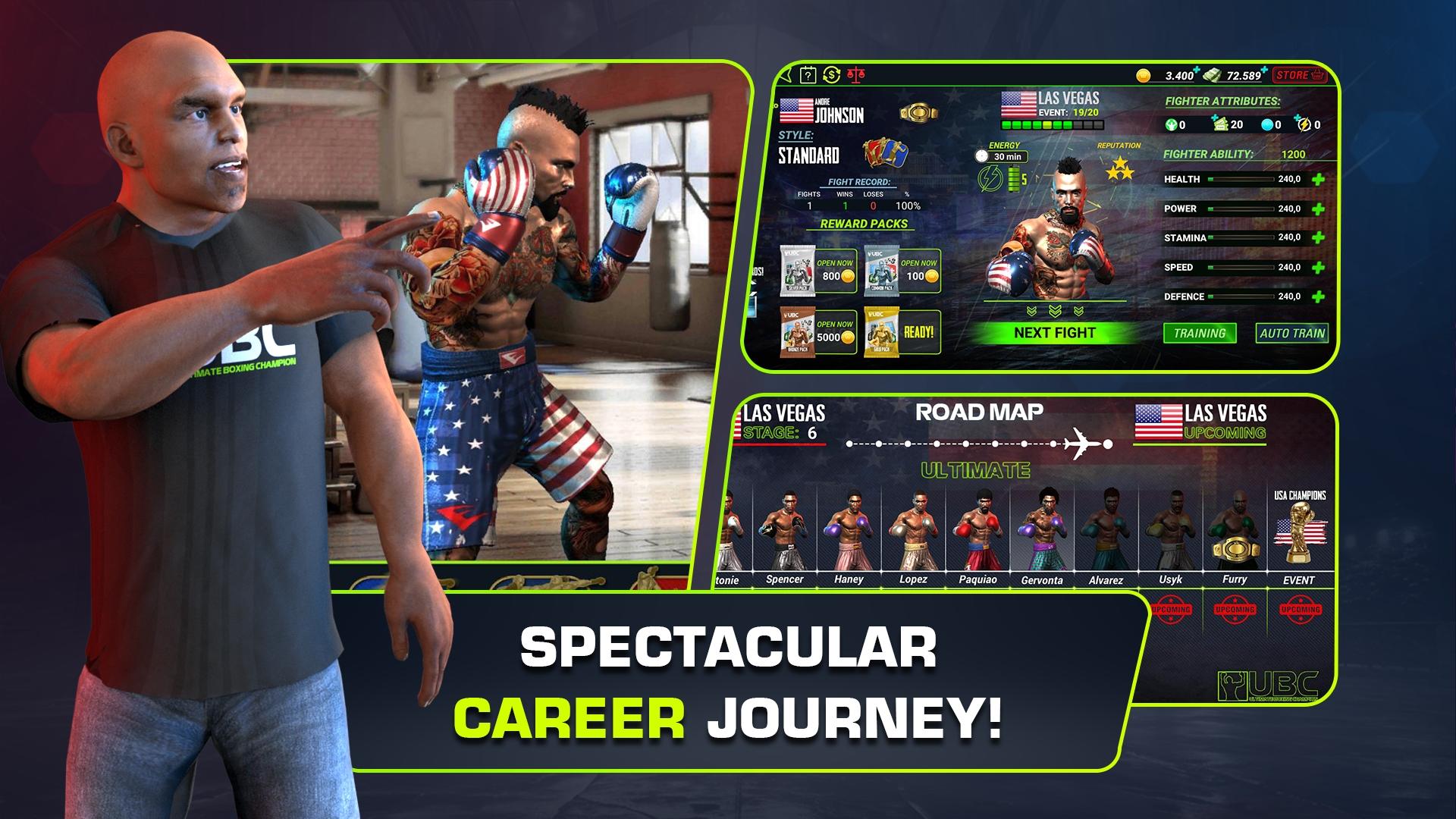 Ultimate Boxing Champion Game Screenshot