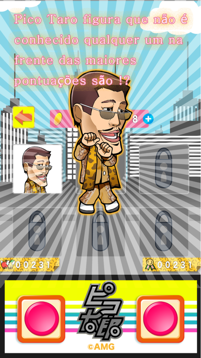 Captura de Tela do Jogo 【PIKO-TARO official】PPAP RUN! - Pen-Pineapple-Appl