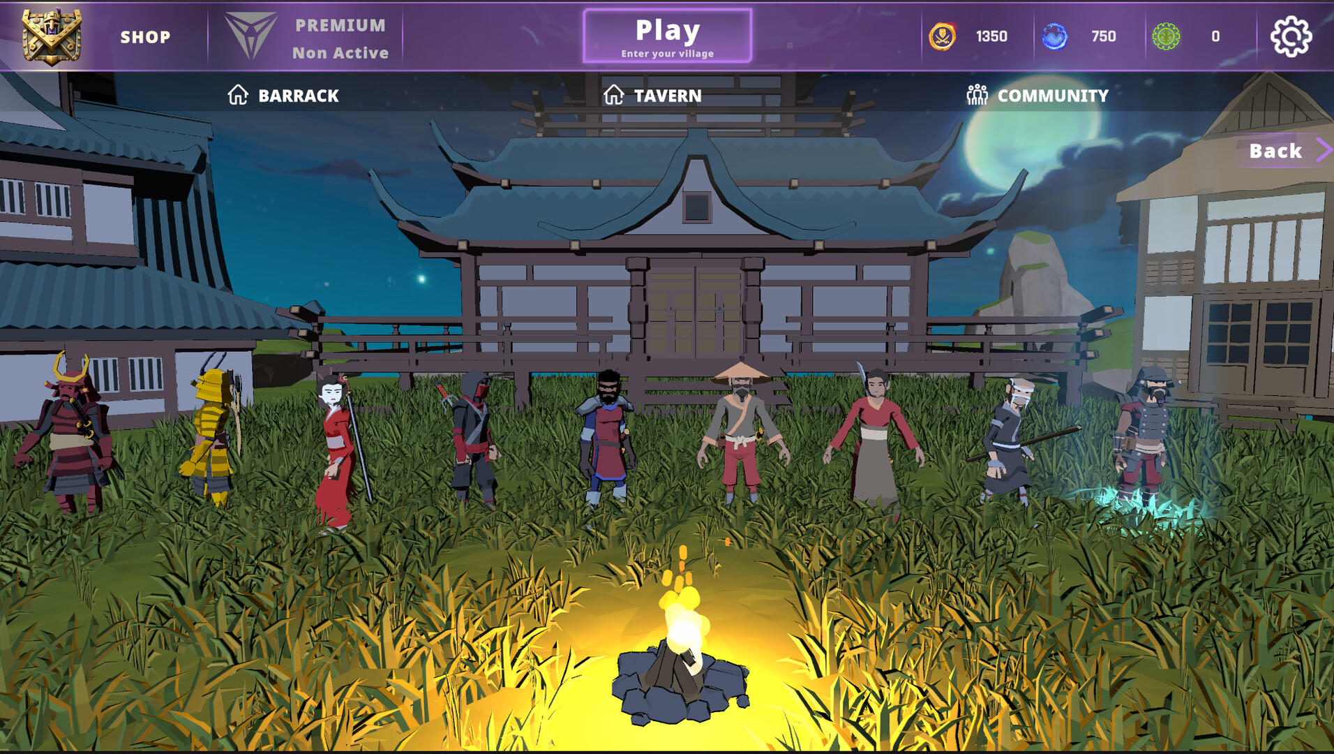 Ninja screenshot game