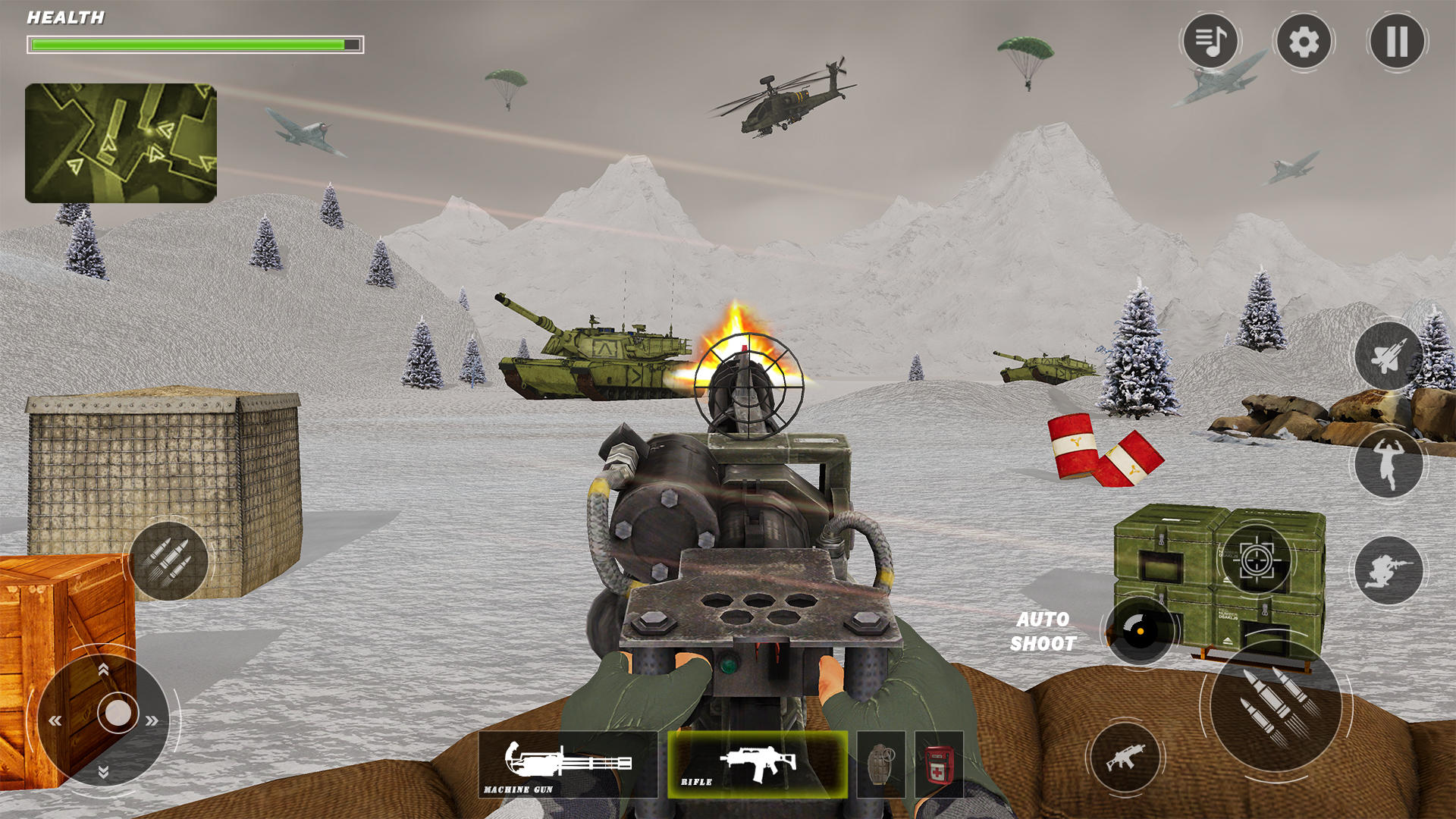 Screenshot of World War: Freedom Fight Games
