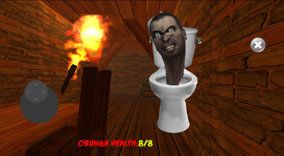 Night Skibidi Toilet Simulator Game Screenshot