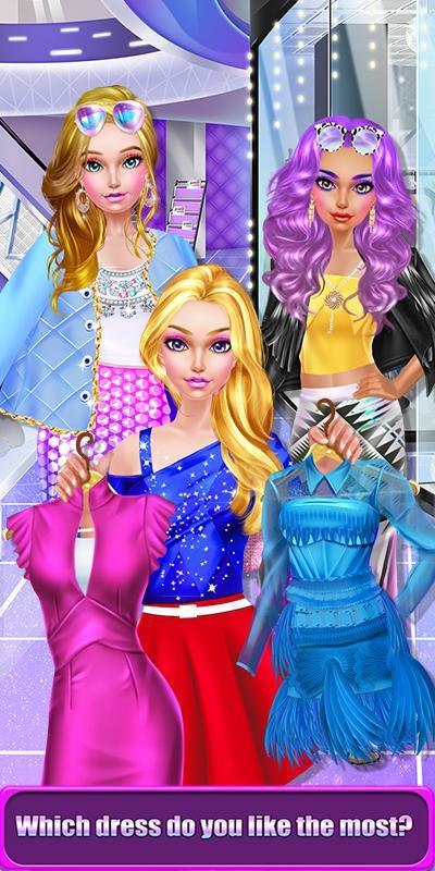 Скриншот игры Fashion Doll - Diversity Salon