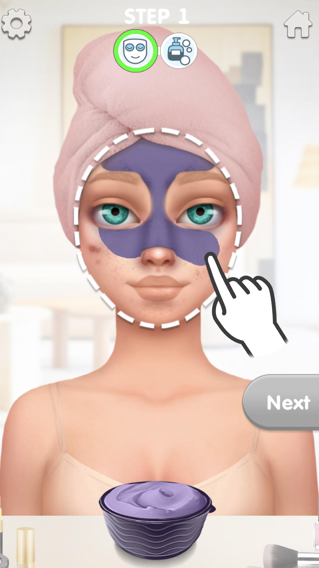 Beauty Studio - Makeup Salon Game Screenshot