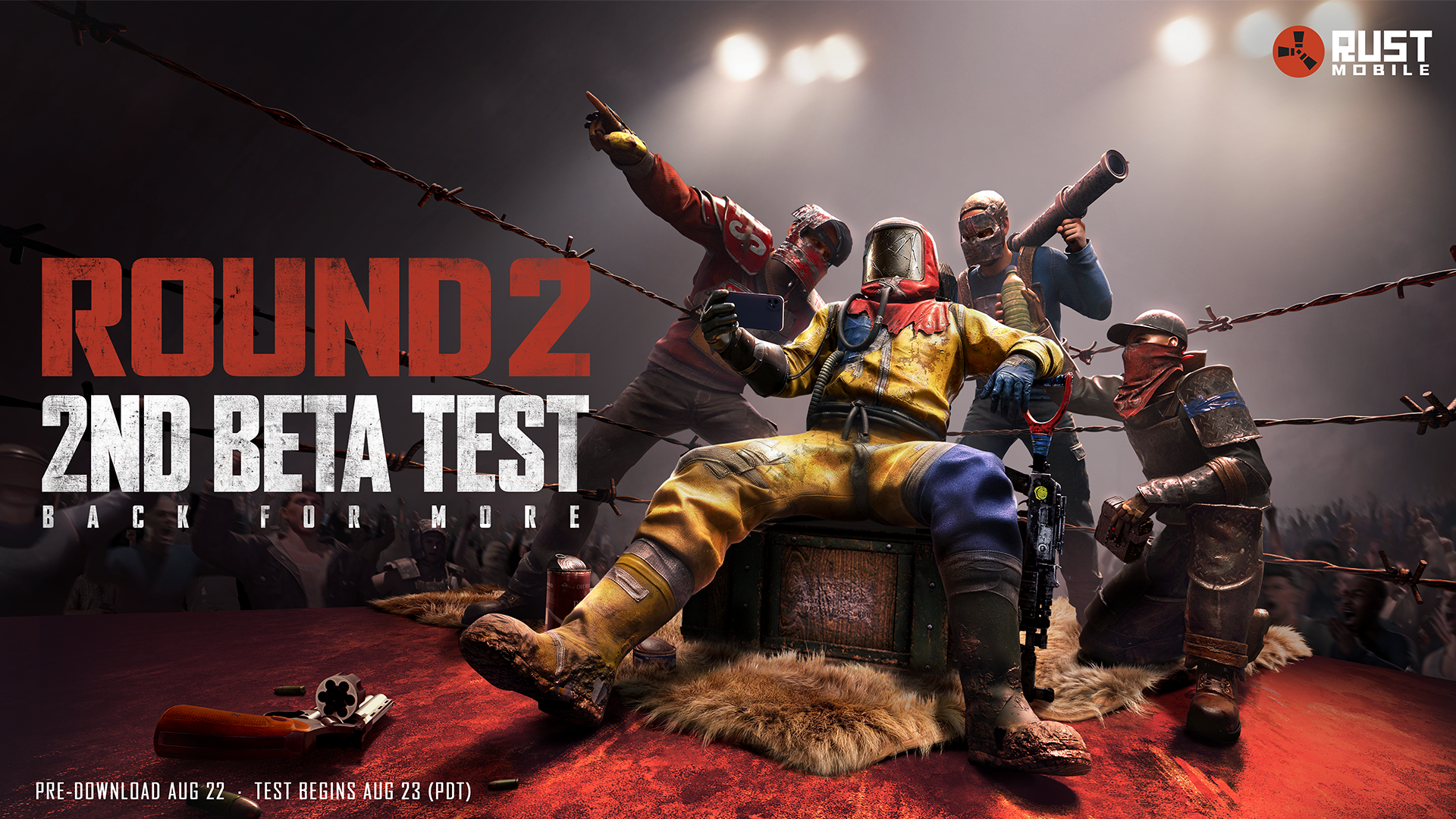  ภาพหน้าจอของวิดีโอ Rust Mobile