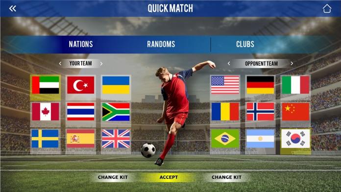 Footballer Pro ゲームのスクリーンショット