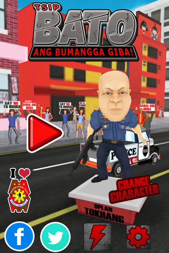 Tsip Bato: Ang Bumangga Giba! 遊戲截圖