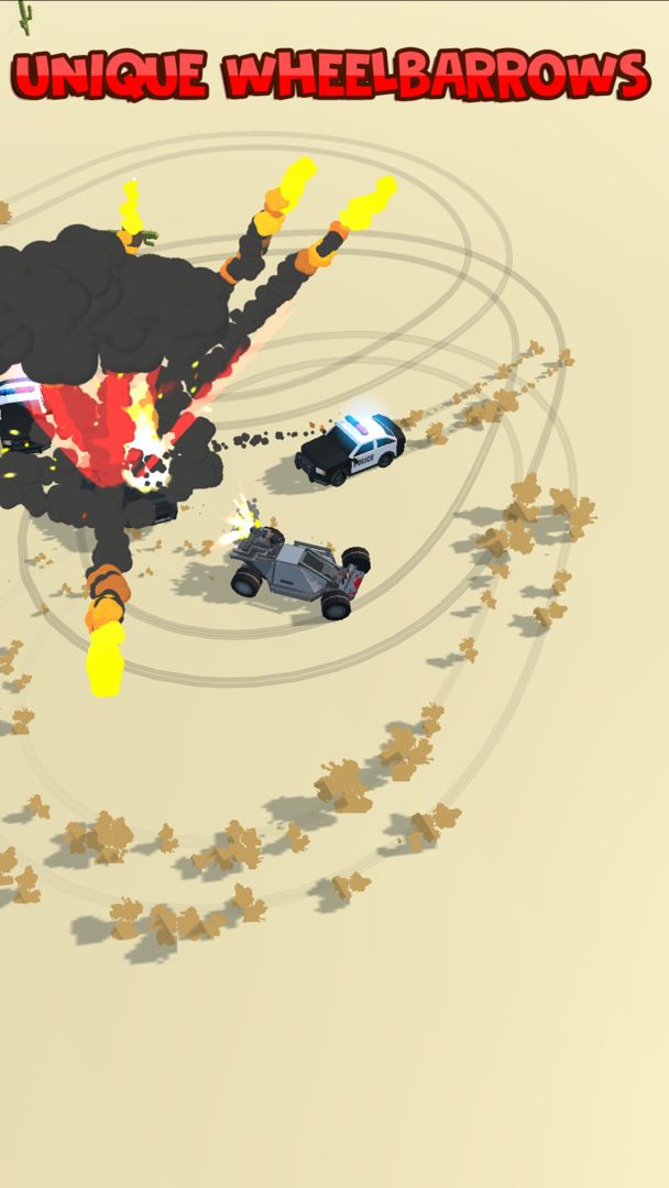 Mad Driver vs Cops screenshot game