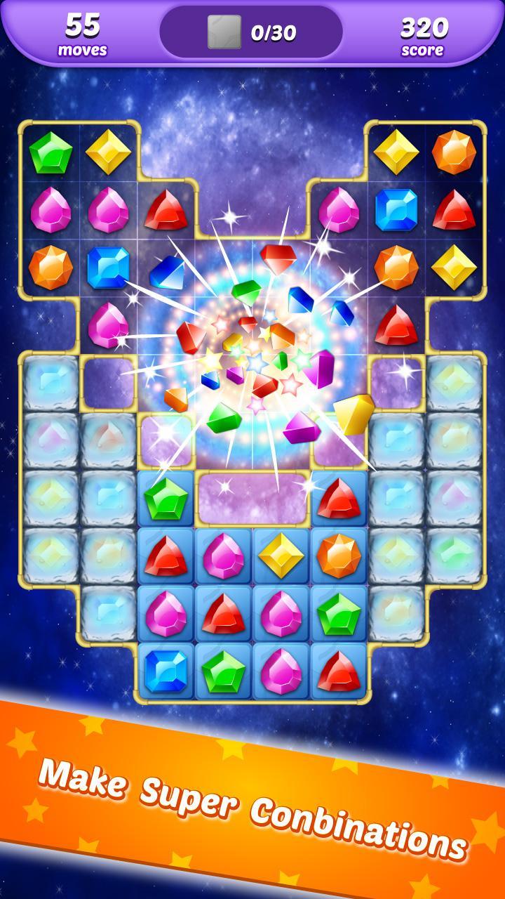 Gems Match 3: Puzzle Mania Game Screenshot