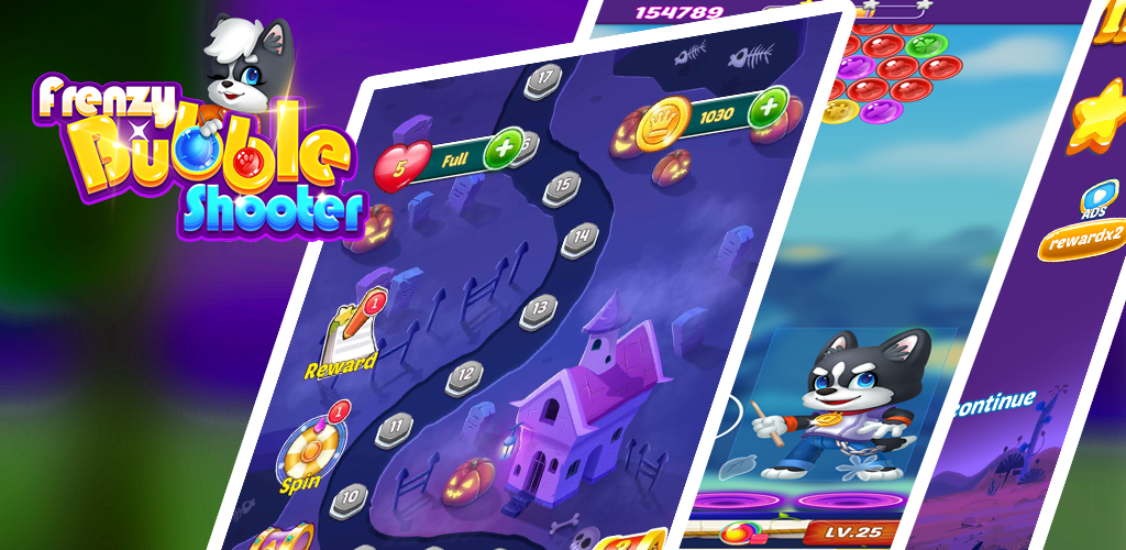 Banner of Frenzy-Bubble-Shooter 