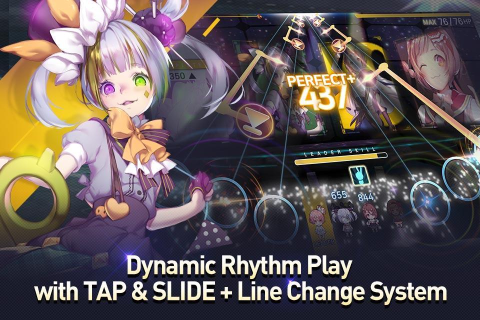 TAPSONIC TOP -Music Grand prix ภาพหน้าจอเกม