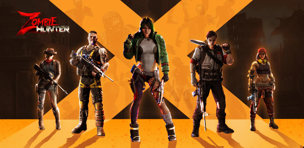Banner of Zombie Hunter: Offline Games 