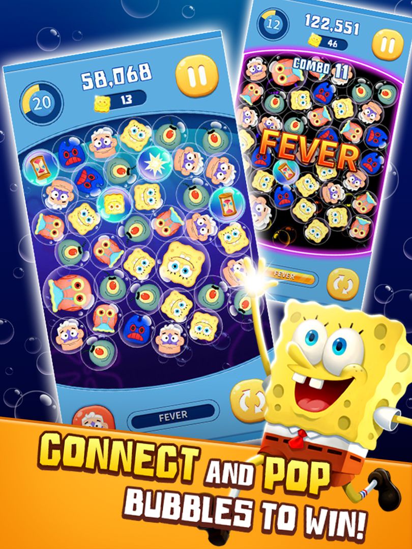 Screenshot of SpongeBob Game Station