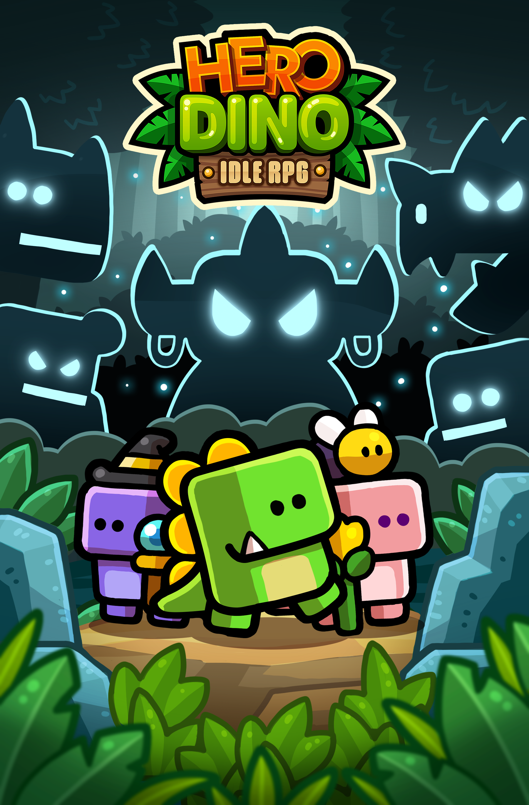 Hero Dino: Idle RPG Game Screenshot