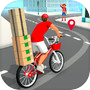 Icon of Delivery Boy Bicycle Game