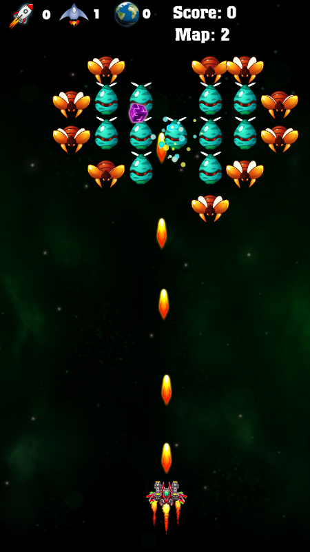 Screenshot of Earth Shooter Fresty