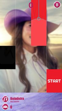 Ana Castela Music Tiles Piano Game Screenshot