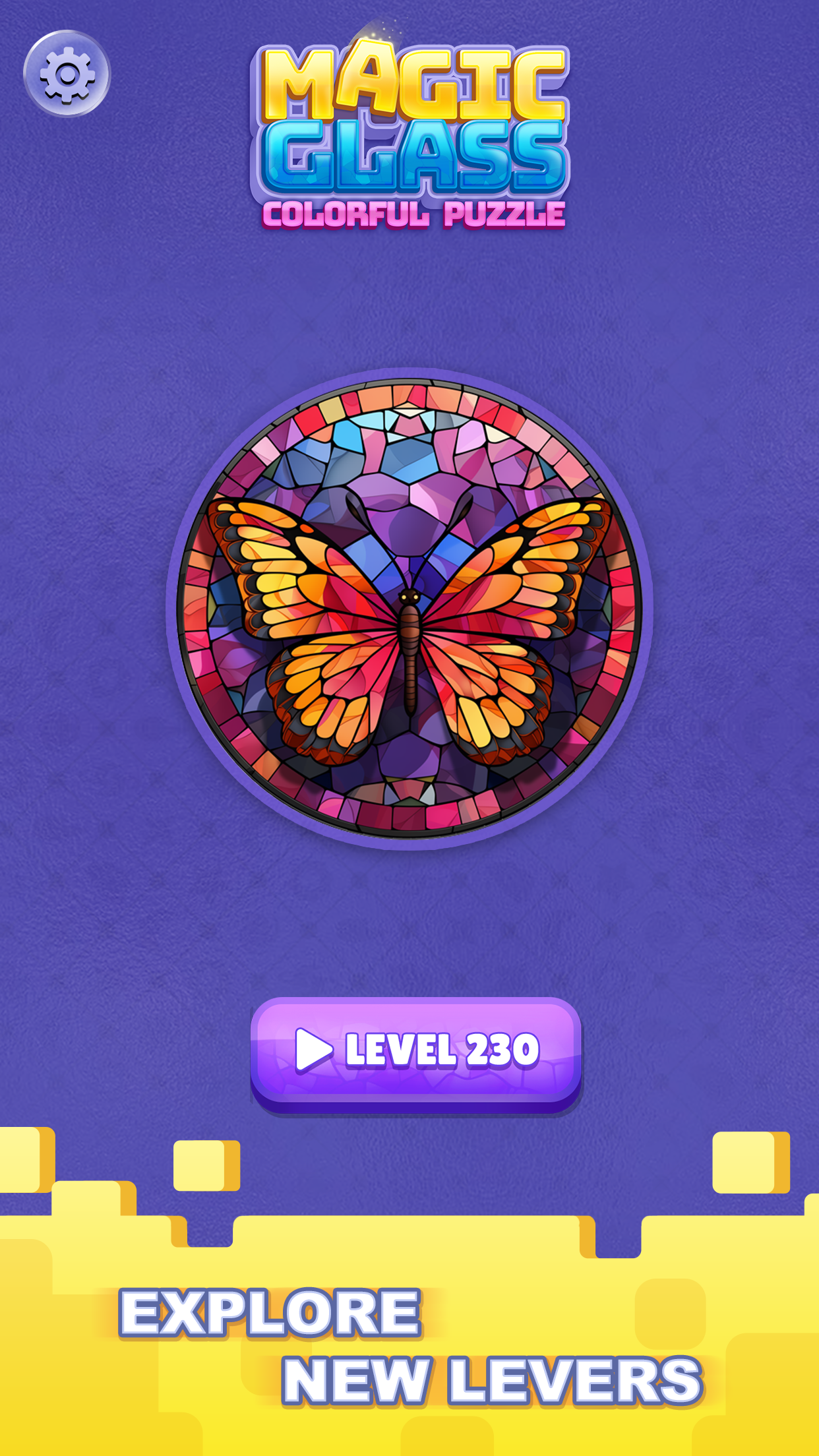 Magic Glass: Colorful Puzzle Game Screenshot