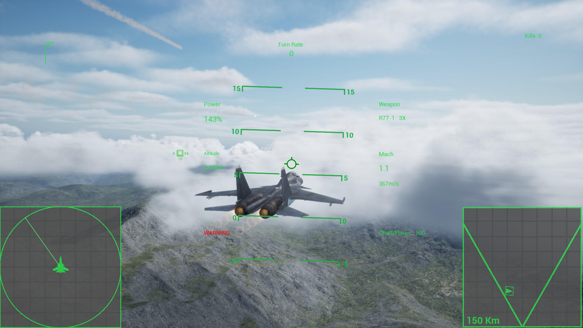 Modern Air Combat: Beyond Visual Range screenshot game