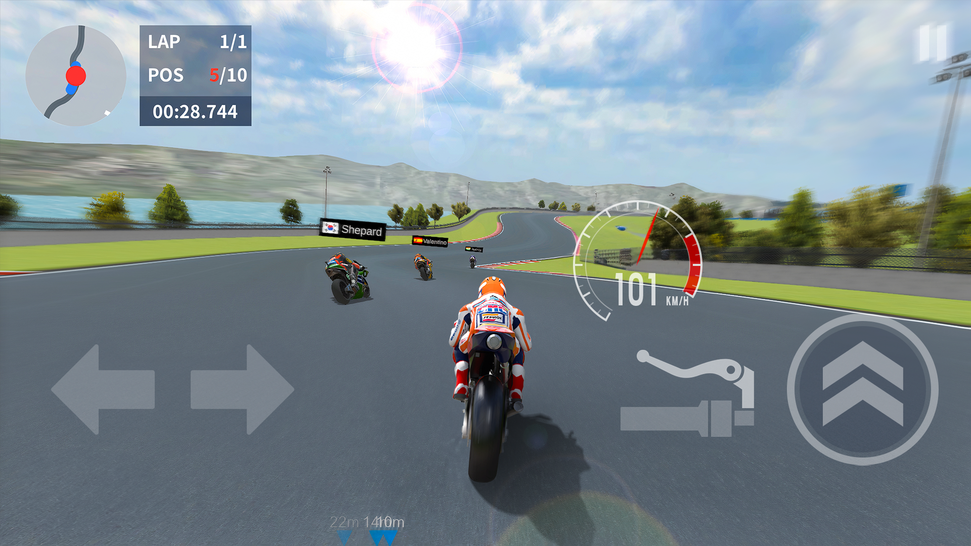 Moto Rider, Bike Racing Game ภาพหน้าจอเกม