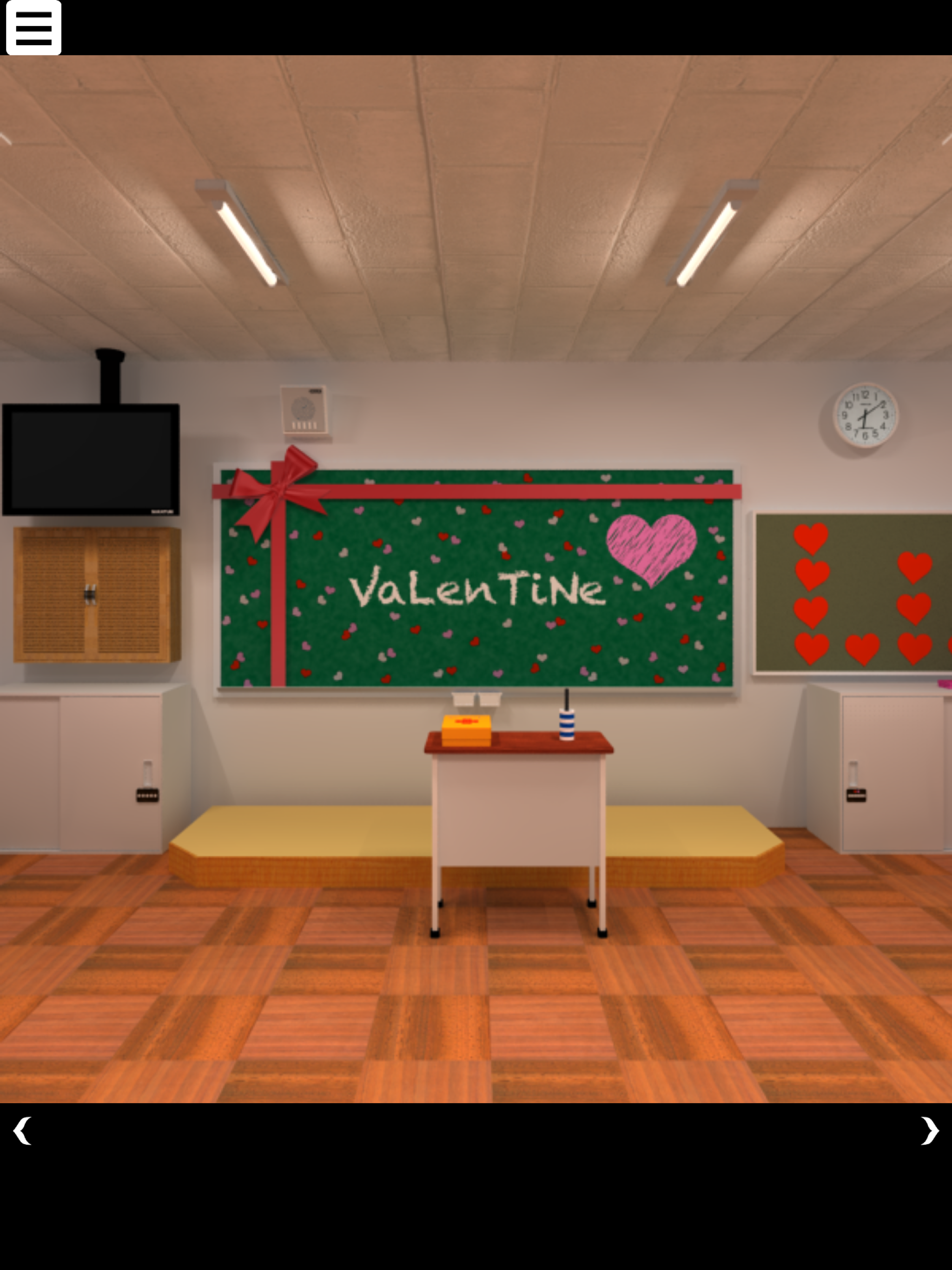Escape Game - Valentine Game Screenshot
