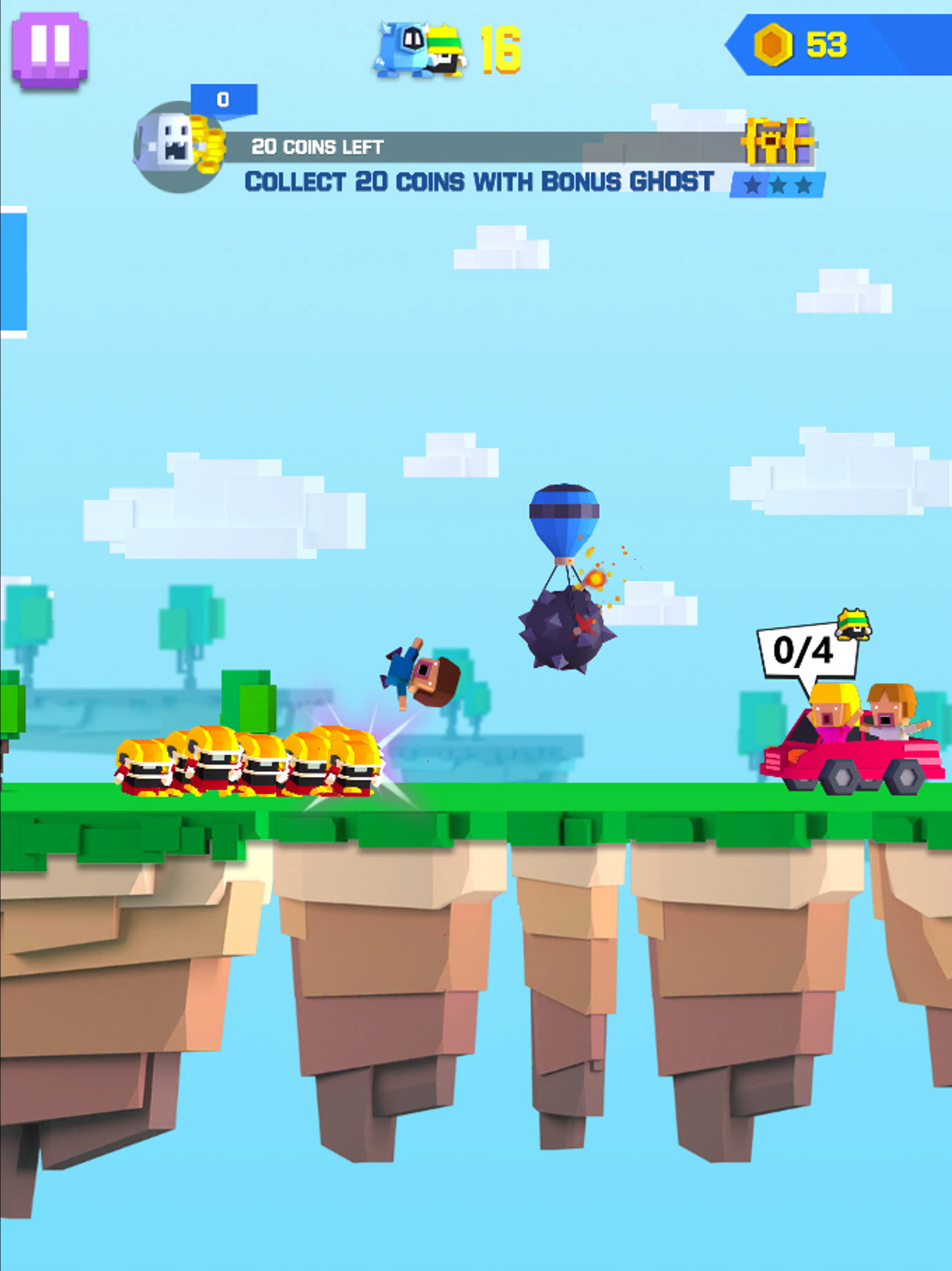 Monster Rush Game Screenshot