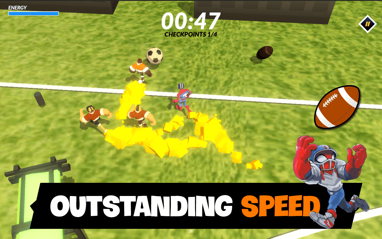 Screenshot 1 of Spider Ronald Soccer Racing 0.1