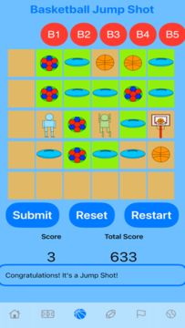 Sports Trace Puzzle Game Screenshot