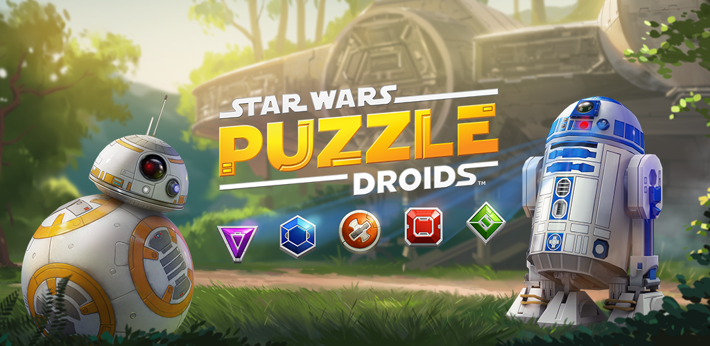 Screenshot of the video of Star Wars: Puzzle Droids™